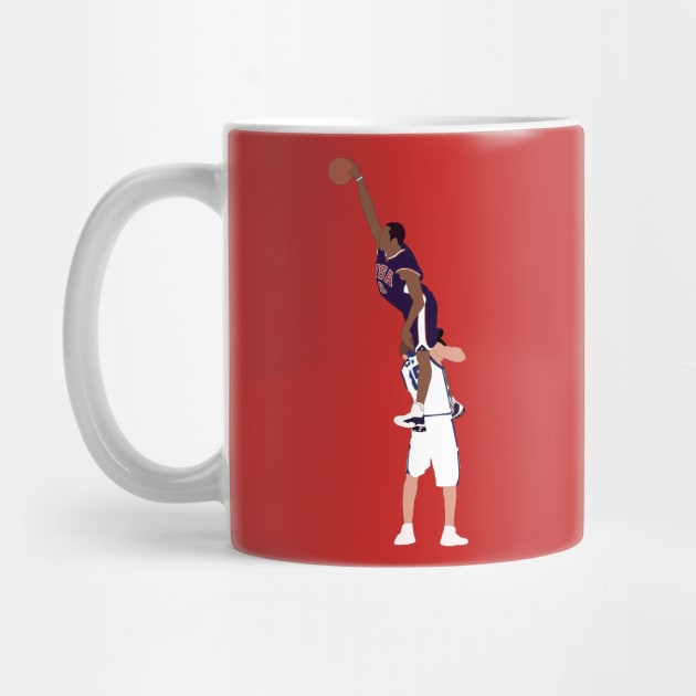 Vince Carter Olympics Dunk by rattraptees